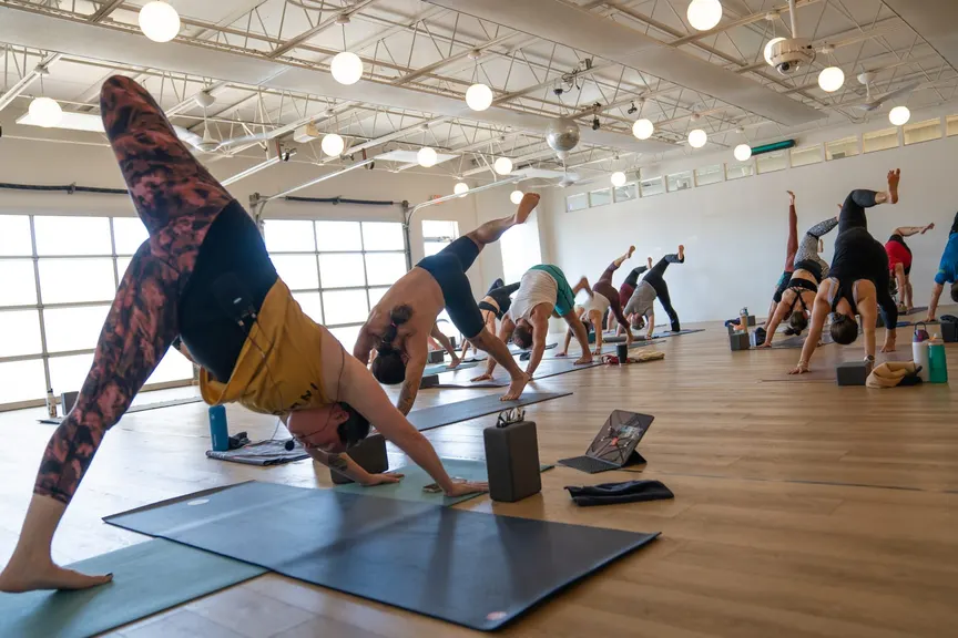 Indigo Yoga community moment 2