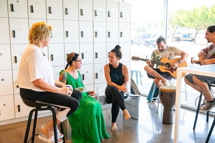 Indigo Yoga community moment 6