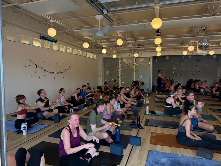 Indigo Yoga community moment 30
